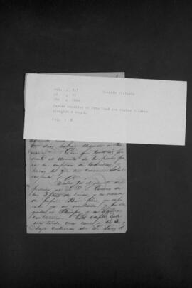 Cartas escritas en Paso Pucú por Victor Silvero, dirigidas a Ángel.