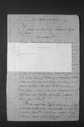 Duplicados de Decretos del Presidente Carlos Antonio López.