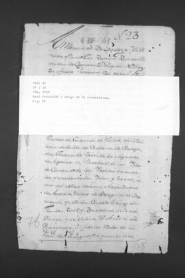 Real Provisión al Gobernador y Oficiales Reales del Paraguay.