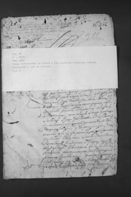 Designación de Oficio a los Capitanes Francisco Ledesma Balderrama y Juan de Fleitas.