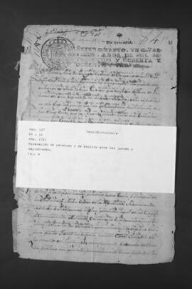 Auto del Gobernador Pedro Melo de Portugal sobre la debida moderación de palabra y de escrito ante jueces y magistrados.