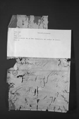 Documentos de la Administración de la Real Receptoria del pueblo de Corpus.