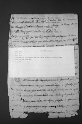 Inoculación de viruela del Doctor Jorge Buchan. Instrucciones para varios pueblos.