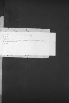 Expediente sobre límites de Villarrica y copia de la Real Cédula que dispuso su fundación.