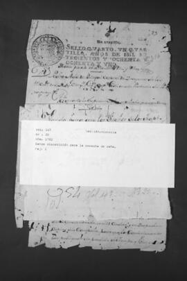 Bando del Gobernador Pedro Melo de Portugal con disposiciones sobre la cosecha de Caña.