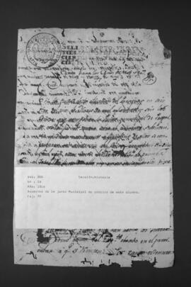 Acuerdos de la Junta Municipal de Propios de Asunción.