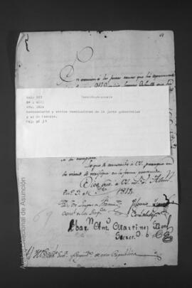 Correspondencias y Resoluciones de los Cónsules y el Dictador Supremo Francia.