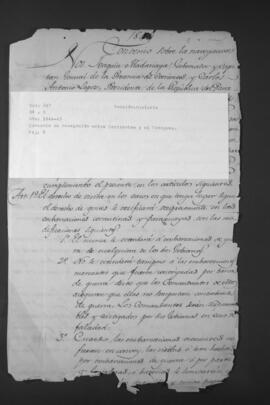 Convenio de navegación entre Corrientes y el Paraguay.