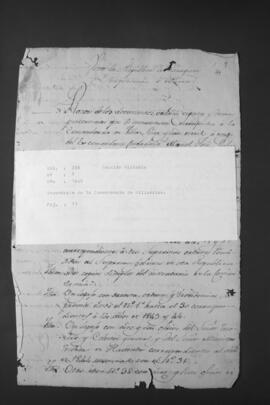 Inventario de la Comandancia de Villarrica.