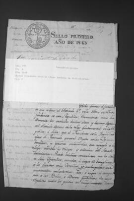 Decreto sobre las atribuciones del Obispo del Paraguay, Basilio López.