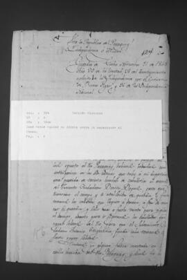 Diario de una expedición al Chaco redactado por su Comandante, José María Aguiar.