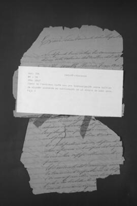 Carta de Francisco Acuña sobre cultivo de algodón; pide su publicación en un diario.