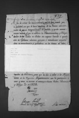 Decretos del Dictador José Gaspar Rodríguez de Francia.