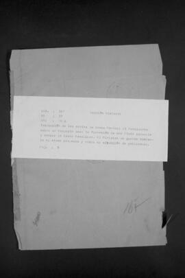Traducción de las cartas del Mayor estadounidense James Manlove al Mariscal Francisco Solano López.