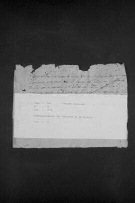 Correspondencias del Convento de la Merced.