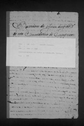Correspondencias del pueblo de Concepción. (Continuación del Volumen 368In1).