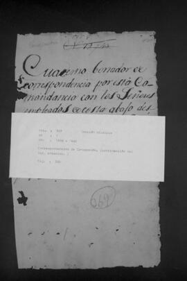 Correspondencias del pueblo de Concepción. (Continuación del Volumen 368IIn1).