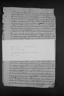 Correspondencias del pueblo de Candelaria.