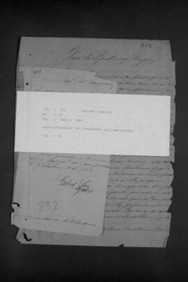 Correspondencias del Campamento de Campichuelo sobre tropas.