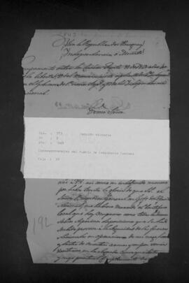 Correspondencias del Campamento de Cuaises.