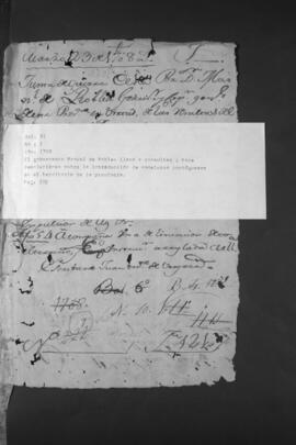 Junta de Guerra Convocada por el Gobernador Manuel de Robles, para impedir el ingreso de mamelucos portugueses en la Provincia.